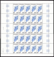 FSAT TAAF Lady Franklin Antarctic Supply Ship Full Sheet 1983 MNH SG#181 MI#181 - Neufs