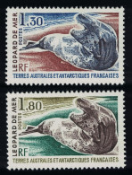 FSAT TAAF Leopard Seal 2v 1980 MNH SG#152-153 MI#152-53 - Unused Stamps