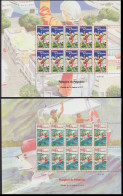 Fr. Polynesia Firefighters 2 Full Sheets 2009 MNH SG#1111-1112 MI#1063-1064 - Unused Stamps