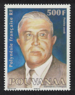 Fr. Polynesia Pouvanaa Politician 'spiritual Father' 500f 2008 MNH SG#1080 MI#1034 - Unused Stamps