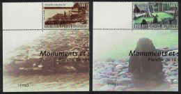 Fr. Polynesia Cultural Heritage 2v Corners Control Numbers 2005 MNH SG#1013-1014 - Ungebraucht