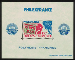 Fr. Polynesia 'PhilexFrance 82' Stamp Exhibition Paris MS 1982 MNH SG#MS368 MI#Block 6 Sc#361A - Nuevos