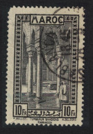 Fr. Morocco Saadian Tombs Marrakesh 10Fr Def 1933 SG#191 MI#101 Sc#132 - Used Stamps