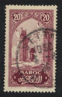 Fr. Morocco Tower Of Hassan Rabat Red Brown 1923 Canc SG#129a MI#56 Sc#96 - Oblitérés