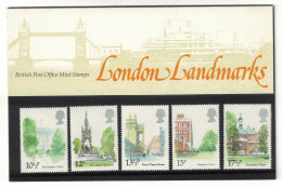 Great Britain London Landmarks 5v Pres. Pack 1980 MNH SG#1120-1124 Sc#910-914 - Neufs