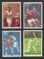 Great Britain Boxing Rugby Cricket Athletics Sport Centenaries 4v 1980 MNH SG#1134-1137 Sc#924-927 - Ongebruikt