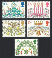 Great Britain Christmas 1980 5v 1980 MNH SG#1138-1142 Sc#928-932 - Nuovi