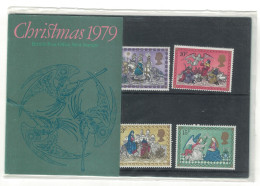 Great Britain Christmas 1979 5v Pres. Pack 1979 MNH SG#1104-1108 Sc#879-883 - Neufs