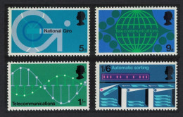 Great Britain Post Office Technology Commemoration 4v 1969 MNH SG#808-811 Sc#601-604 - Neufs