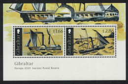 Gibraltar 19th-century Packet Ships MS 2020 MNH SG#MS1900 - Gibraltar