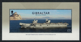 Gibraltar New Aircraft Carrier HMS 'Queen Elizabeth' MS 2018 MNH SG#MS1804 - Gibilterra