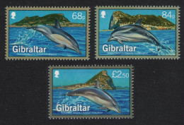 Gibraltar Dolphins 3v High Values FV£4.02 2014 MNH SG#1584-1586 - Gibraltar