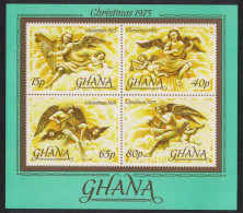 Ghana Christmas MS Def 1975 SG#MS754 MI#Block 63 - Ghana (1957-...)