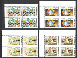 Georgia Europa CEPT Stamps 4v Corner Blocks 2006 MNH SG#484-487 - Géorgie
