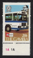 Gambia Public Transport Corporation Mail Buses 1987 MNH SG#724 - Gambie (1965-...)