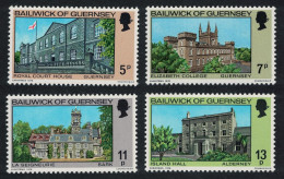 Guernsey Buildings Christmas 4v 1976 MNH SG#145-148 Sc#141-144 - Guernesey