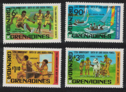 Grenadines Boy Scouts Lord Baden-Powell 4v 1982 MNH SG#483-486 - Grenada (1974-...)