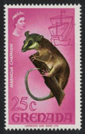 Grenada Greater Trinidadian Murine Opossum Fauna Animal 25c 1969 MNH SG#315 - Grenade (...-1974)