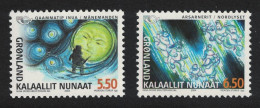 Greenland Nordic Mythology 2v 2004 MNH SG#442-443 - Ongebruikt