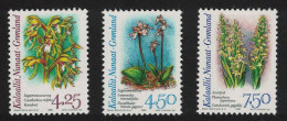Greenland Arctic Orchids Flowers 3v 1996 MNH SG#293-295 - Nuovi