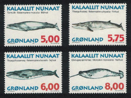 Greenland Whales 4v 1997 MNH SG#318-321 MI#305y-308y Sc#319-322 - Neufs