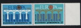 Greece Europa 25th Anniversary Of CEPT 2v Pair 1984 MNH SG#1656-1657 MI#1555-1556 - Nuevos