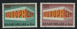 Greece Colonnade Europa 2v 1969 MNH SG#1106-1107 MI#1004-1005 - Ungebraucht