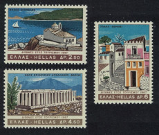 Greece International Tourist Year 3v 1967 MNH SG#1057-1059 MI#955-957 Sc#893-895 - Ungebraucht