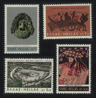 Greece 2500th Anniversary Of Greek Theatre 4v 1966 MNH SG#1014-1017 MI#9113-916 Sc#855-858 - Ungebraucht