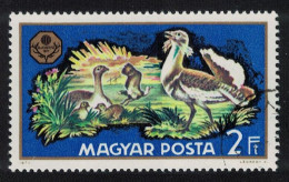 Hungary Great Bustards With Young Birds 2Ft 1971 Canc SG#2588 Sc#2071 - Usati