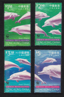 Hong Kong WWF Chinese White Dolphin 4v 1999 MNH SG#995-998 MI#919-922 Sc#875-878 - Unused Stamps