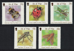 Isle Of Man Insects 5v 2001 MNH SG#924-928 - Isola Di Man