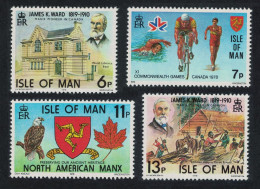 Isle Of Man Birds Anniversaries And Events 4v 1978 MNH SG#139-142 Sc#137-140 - Isola Di Man