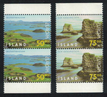 Iceland Europa CEPT Parks And Gardens 2v In Pairs 1999 MNH SG#926-927 - Ungebraucht