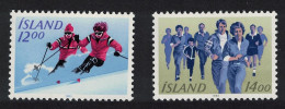 Iceland Outdoor Sports 2v 1983 MNH SG#633-634 - Ungebraucht