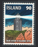Iceland Centenary Of Lighthouses In Iceland 1978 MNH SG#568 - Nuevos