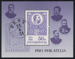 Hungary Pro Philatelia MS 1991 MNH SG#MS4079 - Nuevos