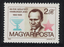 Hungary Jeno Hamburger Doctor And Revolutionary 1983 MNH SG#3494 - Unused Stamps