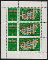 Hungary Agrofila '82 Stamp Exhibition Godollo Sheetlet 1982 MNH SG#3458 - Unused Stamps