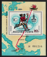 Hungary Olympic Games Moscow MS 1980 MNH SG#MS3330 - Ungebraucht