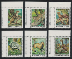 Hungary Protected Animals 6v Corners 1979 MNH SG#3274-3279 MI#3384-3389 - Ungebraucht