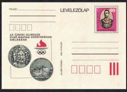 Hungary Alfred Hayos Olympic Champion Pre-paid Postcard 1979 - Usati