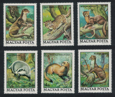 Hungary Protected Animals 6v 1979 MNH SG#3274-3279 MI#3384-3389 - Ungebraucht