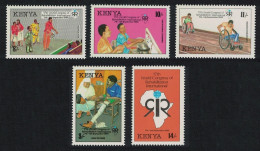 Kenya Congress Of Rehabilitation International 5v 1993 MNH SG#611-615 - Kenya (1963-...)
