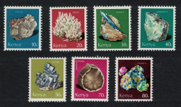 Kenya Minerals Small Sizes 7v 1970 MNH SG#107-113 Sc#98-104 - Kenia (1963-...)