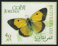 Jordan Butterfly 'Clouded Yellow' MS 2007 MNH SG#MS2178 - Jordania