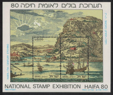 Israel Ships Boats Haifa Exhibition MS 1980 MNH SG#MS783 Sc#756 - Autres & Non Classés