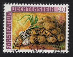 Liechtenstein Potatoes Onions And Garlic Field Crops 1986 CTO SG#905 - Usados