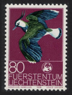 Liechtenstein Northern Lapwing Bird WWF 1976 MNH SG#633 MI#647 Sc#586 - Unused Stamps