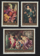 Liechtenstein Paintings Peter Paul Rubens Painter 3v 1976 MNH SG#640-642 - Unused Stamps